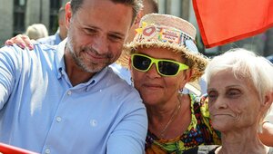 Miniatura: Komitet Trzaskowskiego złożył protest w...
